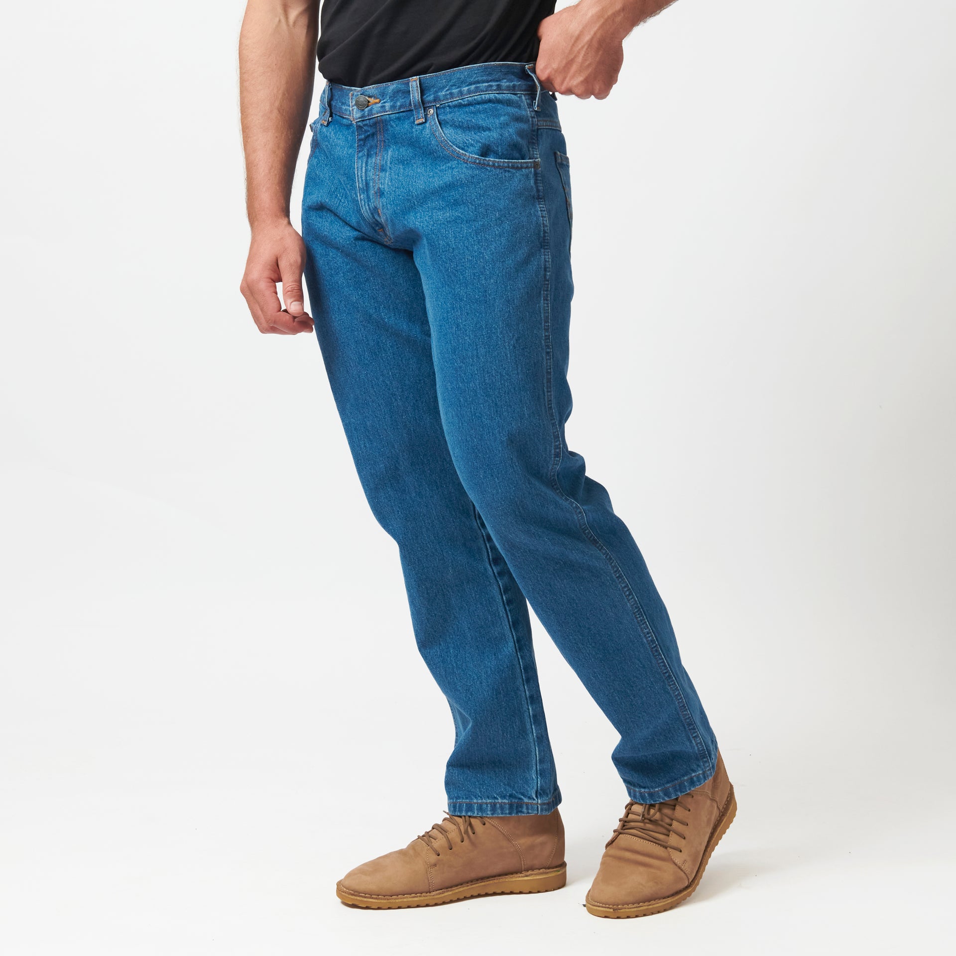 TEXAS SURCHARGE IN DOUBLE STONEWASH