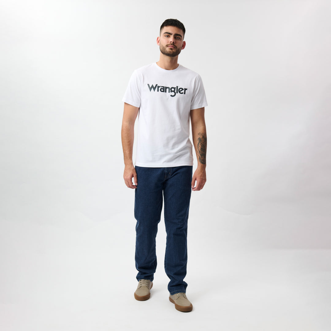 KABEL T-SHIRT IN WHITE