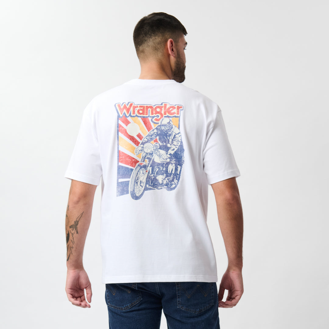 RECON T-SHIRT IN WHITE