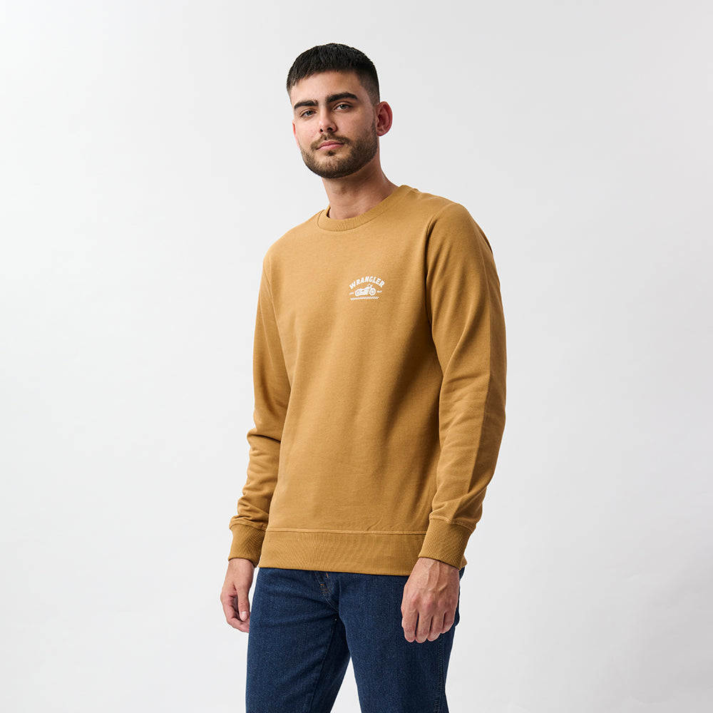 SMOKE CREW FLEECE IN TEDDY BROWN