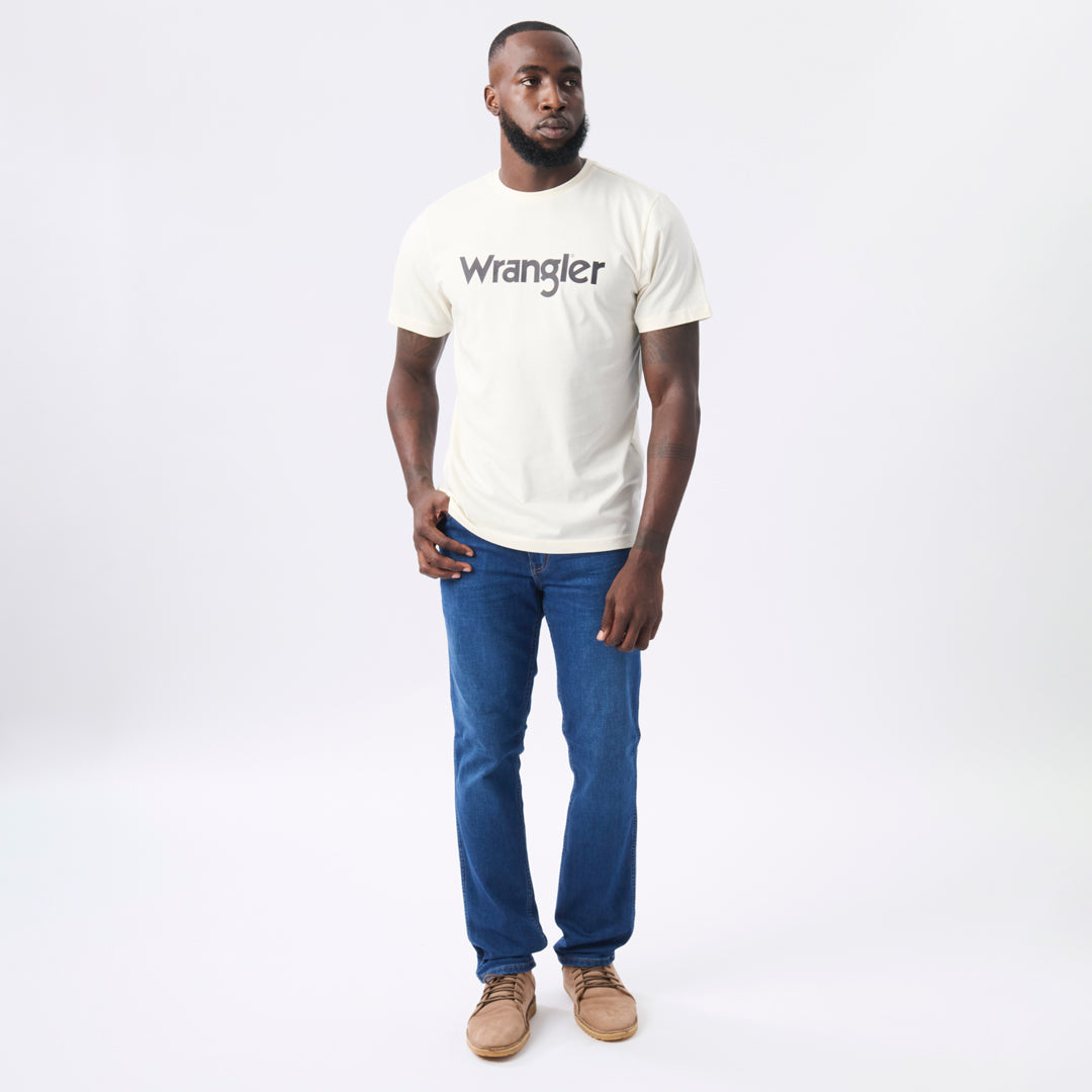KABEL T-SHIRT IN WHITE DUNE