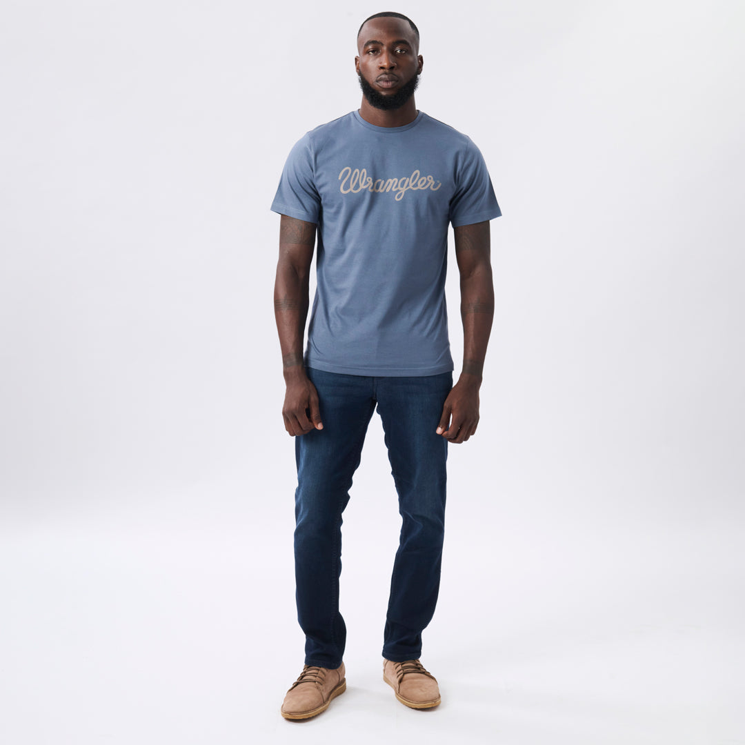 SIDEWINDER T-SHIRT IN GRANITE GREY