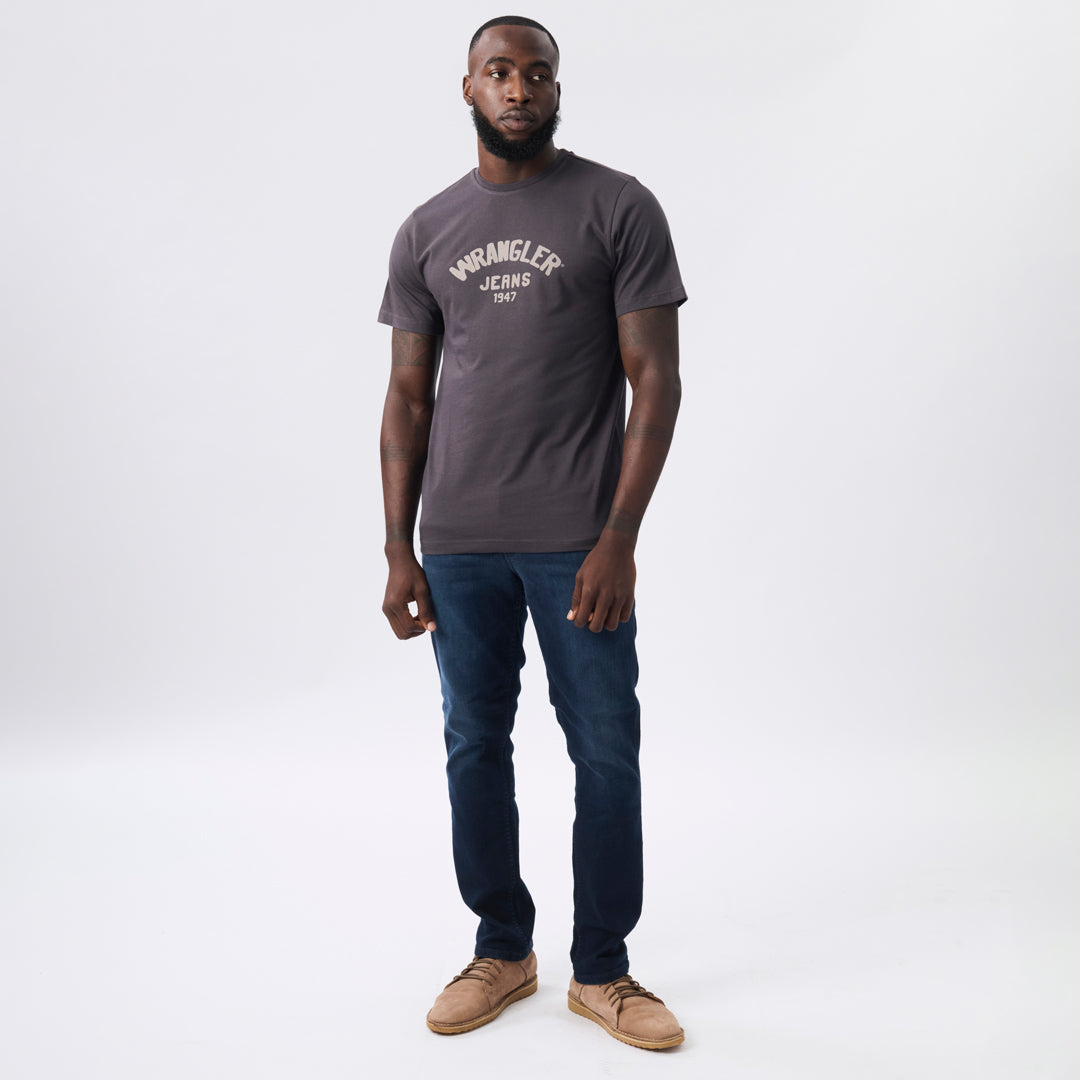 1947 JEANS T-SHIRT IN FADED BLACK