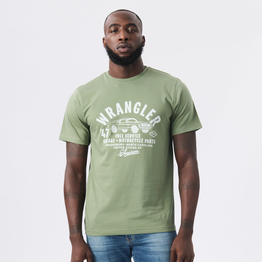 BALI T-SHIRT IN BARK MIST