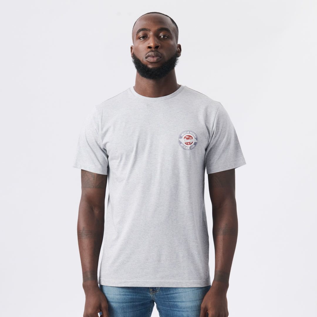 AERO T-SHIRT IN LIGHT GREY HEATHER MELANGE