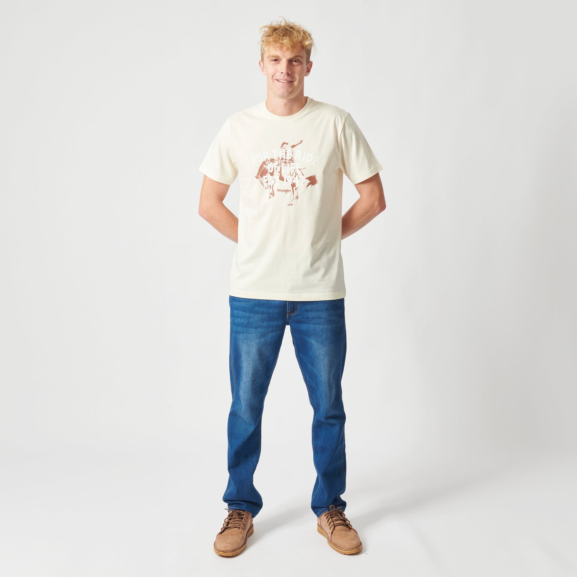 LEGEND T-SHIRT IN VINTAGE WHITE