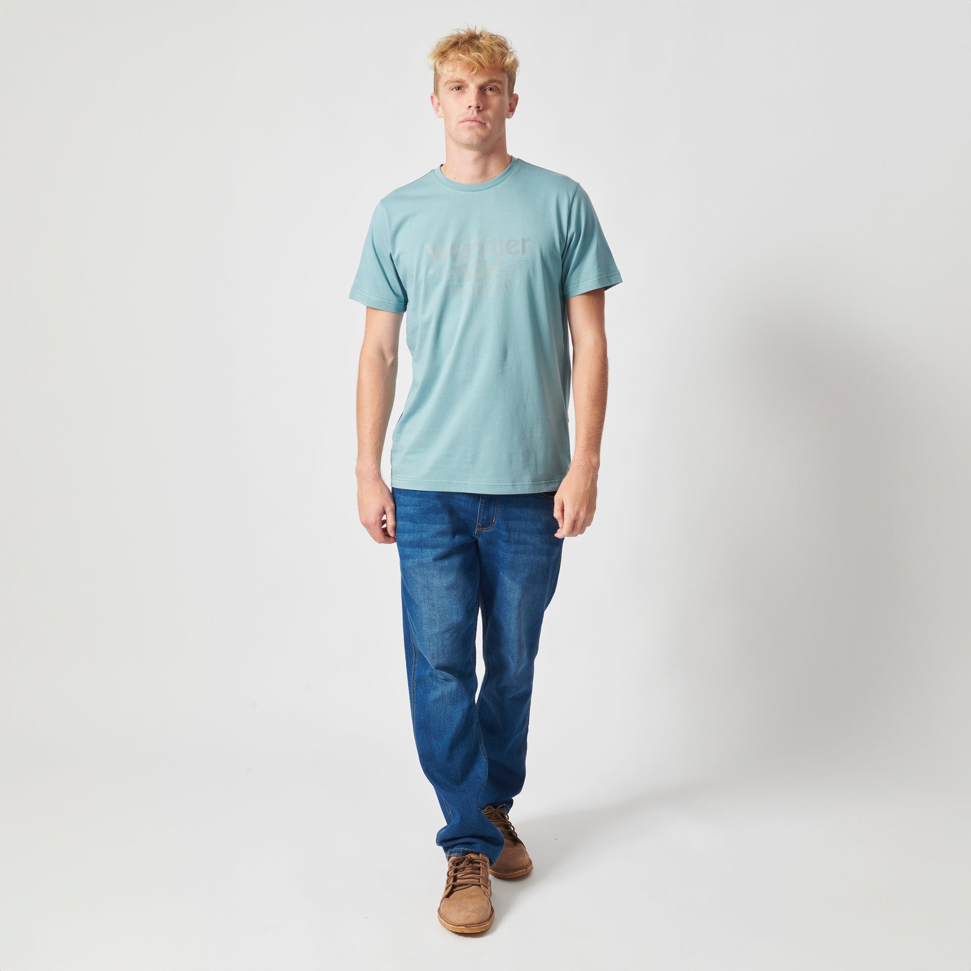 TANGLER T-SHIRT IN SHALLOW BLUE