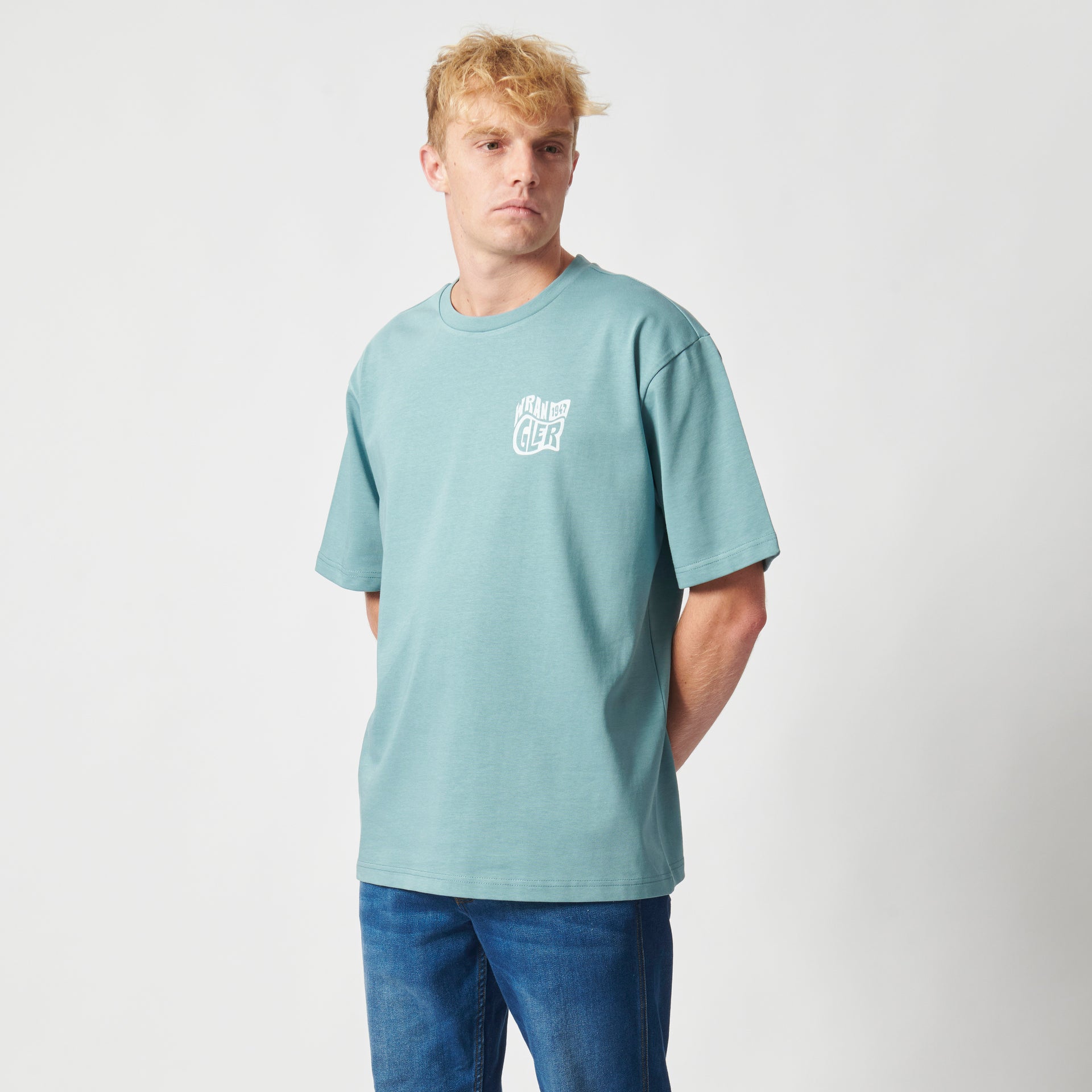 STATE T-SHIRT IN SHALLOW BLUE