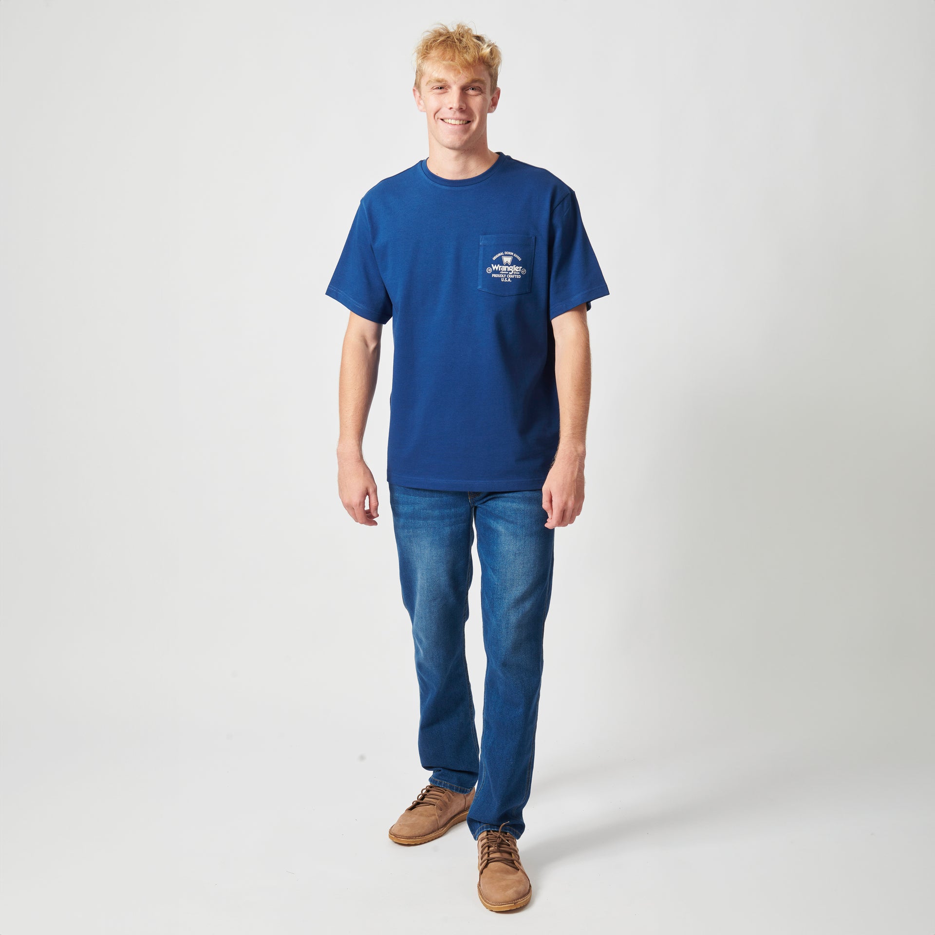 BELOW POCKET T-SHIRT IN NAVY