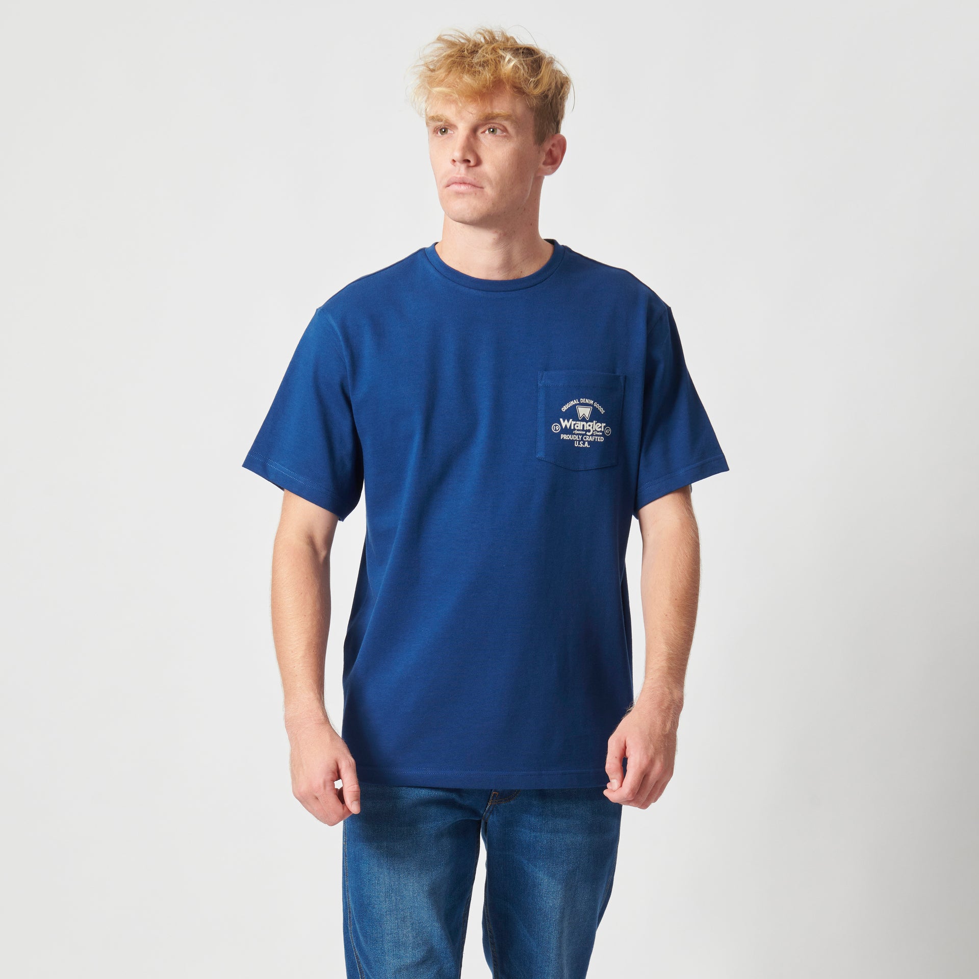 BELOW POCKET T-SHIRT IN NAVY