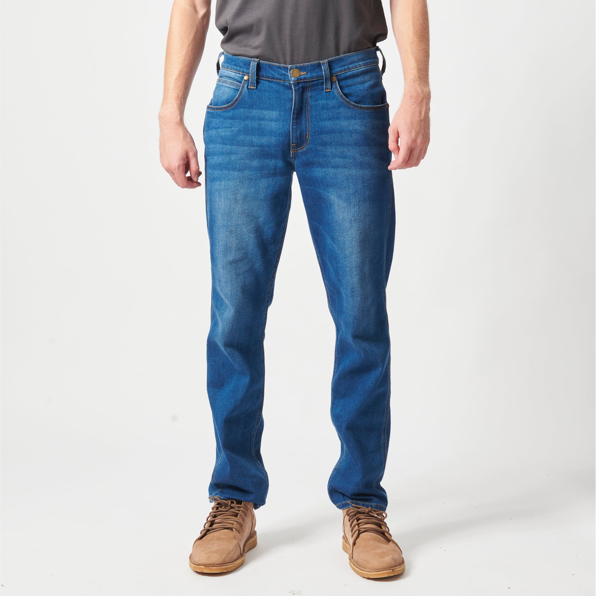 GREENSBORO IN MEDIUM INDIGO STRETCH